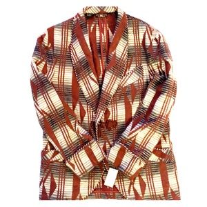 Vintage Ralph Lauren RRL Aztec Blanket Woven Coat